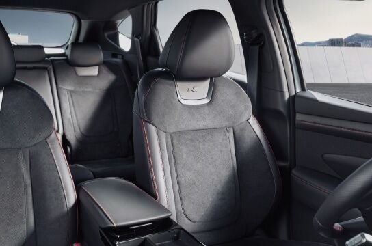 Эксклюзивные замшевые сиденья N-Line